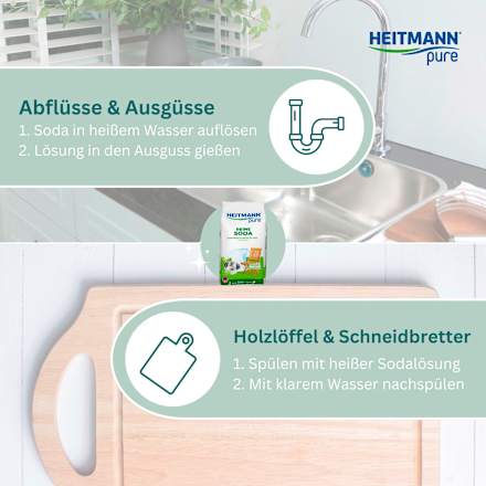 Reine Soda Pulver Multifunktional  HEITMANN pure