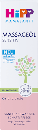 Pflegeöl Massage sensitiv Hipp Mamasanft