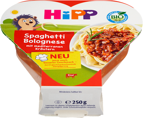 Menu příkrm Boloňské špagety HiPP