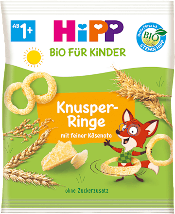 Kindersnack Knusper-Ringe, ab 1 Jahr HiPP
