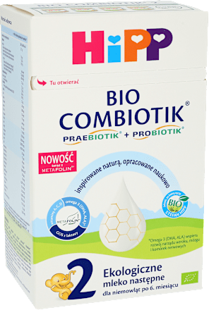 Mleko następne 2 Bio Combiotik  HiPP