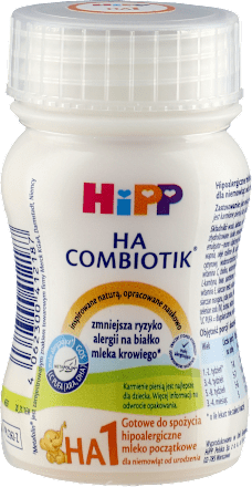 Mleko początkowe dla niemowląt od urodzenia 1 HA COMBIOTIK  HiPP