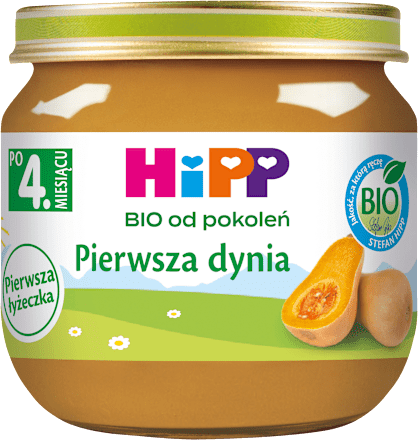Pierwsza dynia BIO HiPP