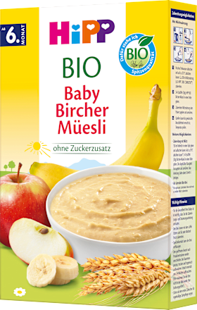 Getreidebrei Bircher Müesli ab dem 6. Monat HiPP