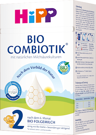 Folgemilch 2 Combiotik nach dem 6. Monat HiPP