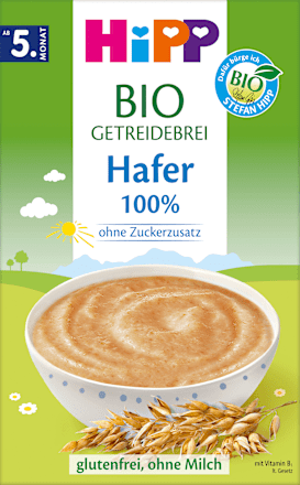 Getreidebrei 100% Hafer ab dem 5.Monat HiPP