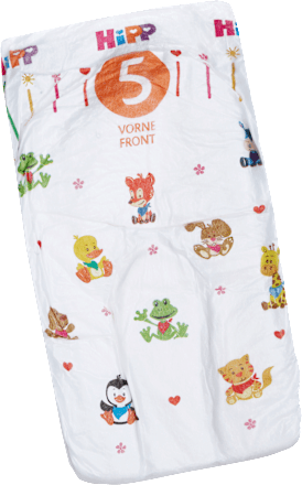 Windeln Gr. 5 Junior (11-16 kg) Monatspack HiPP Babysanft