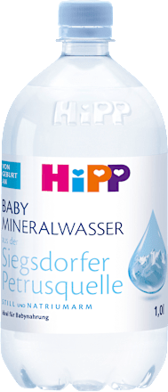 Babywasser Mineralwasser von Geburt an HiPP