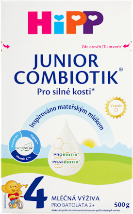 pokračovací mléčná kojenecká výživa 4 Combiotik 24m HiPP