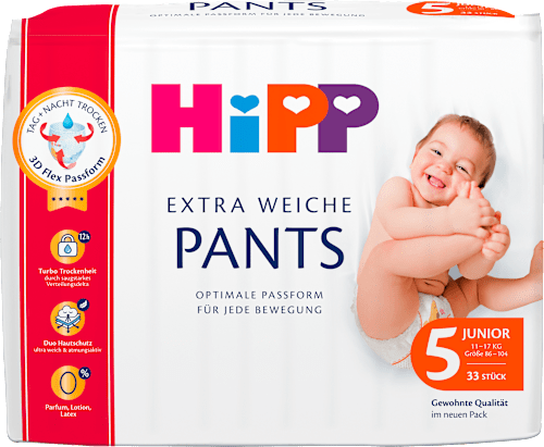 Pants Extra Weich Junior Gr. 5 (11-17 kg) HiPP