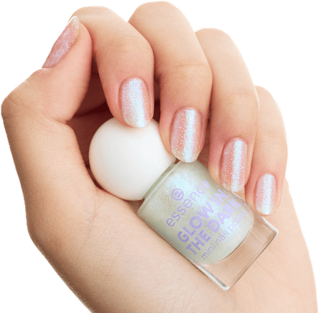 GLOW IN THE DARK mini lak za nokte - 01 essence
