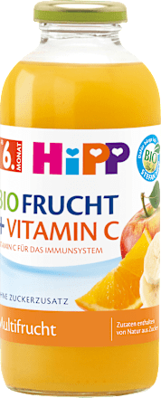 Saft Frucht + Vitamin C ab dem 6. Monat HiPP