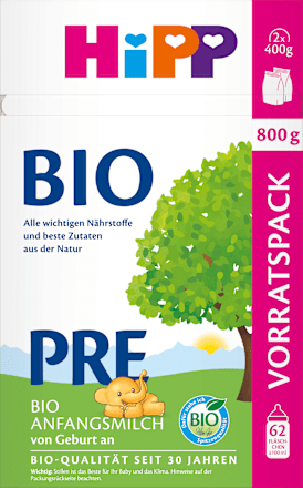 Anfangsmilch PRE von Geburt an HiPP
