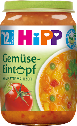 Menü Gemüse-Eintopf ab dem 12. Monat HiPP