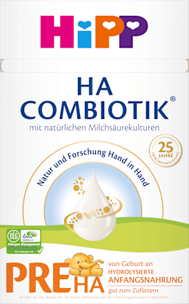 Anfangsmilch Pre HA Combiotik von Geburt an HiPP