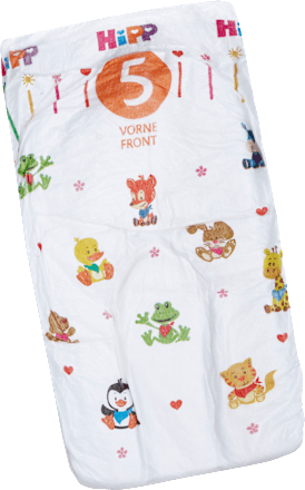 Windeln extra weich Gr. 5 Junior (11-16 kg) Doppelpack HiPP Babysanft