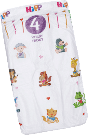 Windel Gr. 4 Maxi , 9-14 kg, Monatspack HiPP Babysanft