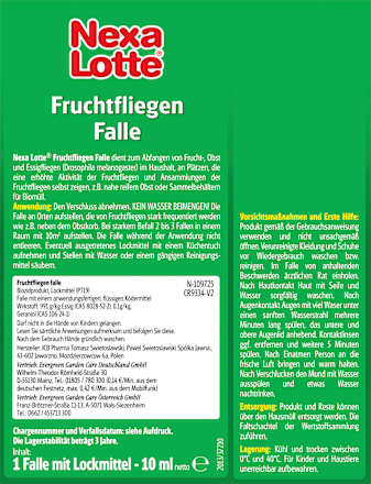 Fruchtfliegenfalle Nexa Lotte