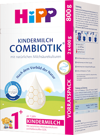 Kindermilch Combiotik 1+ Vorratspack ab 1 Jahr HiPP