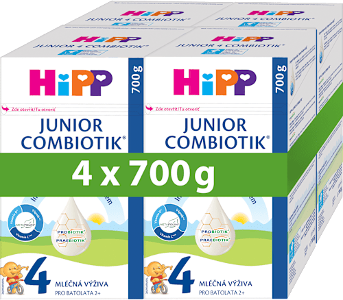 pokračovací mléčná kojenecká výživa 4 Combiotik 24m 4x700g HiPP
