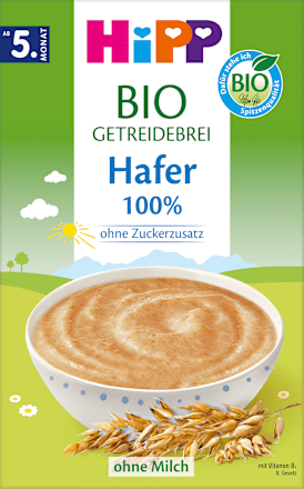 Getreidebrei 100% Hafer ab dem 5. Monat HiPP