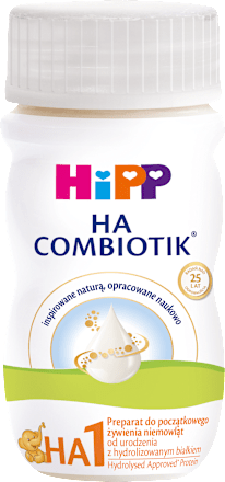 Preparat do początkowego żywienia niemowląt 1 HA Combiotik HiPP