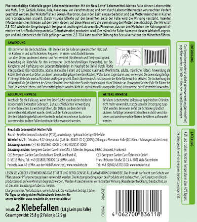 Lebensmittel Mottenfalle Nexa Lotte