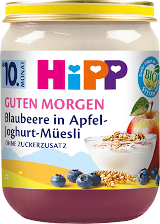 Frucht & Joghurt Blaubeere in Apfel-Joghurt-Müsli, ab dem 10.Monat HiPP