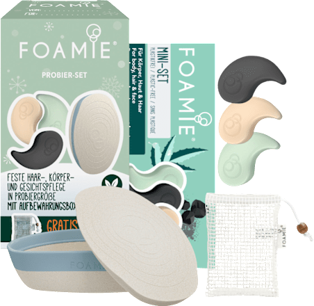 Geschenkset Minis + Seifensäckchen Foamie