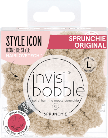 Original Sprunchie mit Teddy-Fell invisibobble