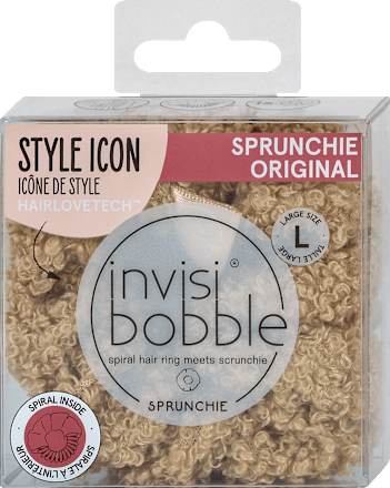 Original Sprunchie mit Teddy-Fell invisibobble