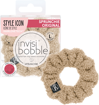 Original Sprunchie mit Teddy-Fell invisibobble