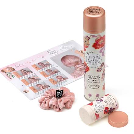 Geschenkset Christmas Look mit invisibobble Sprunchie Langhaarmädchen