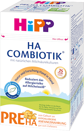 Anfangsmilch Pre HA Combiotik von Geburt an HiPP