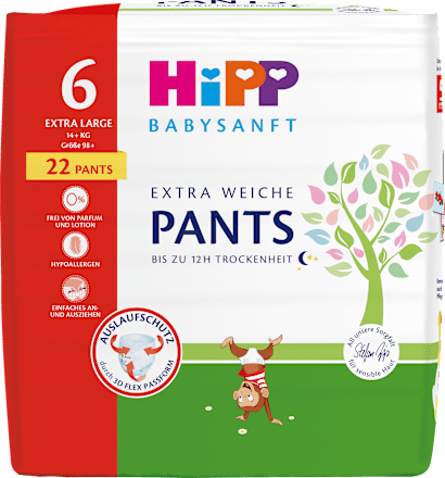 Baby Pants Gr. 6 (14+ kg) HiPP Babysanft