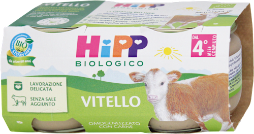 Omogeneizzato di vitello bio  HiPP