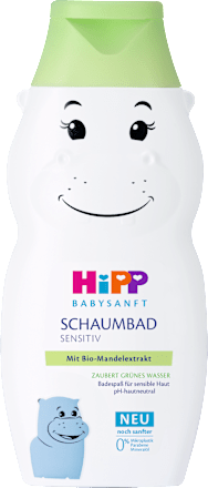 Spumă de baie pentru bebeluși, Hipo HiPP Babysanft