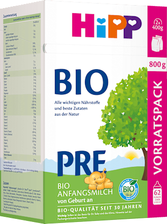 Anfangsmilch PRE von Geburt an HiPP