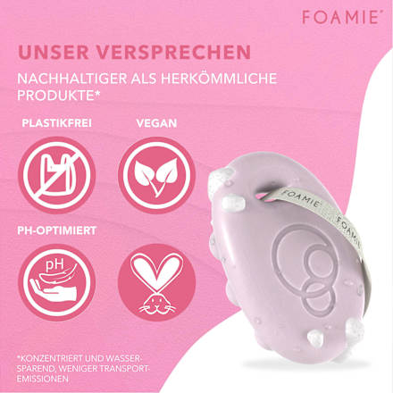 Festes Duschgel Kirschblüte & Reismilch Foamie