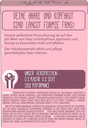 Festes Shampoo Geschädigtes Haar Foamie