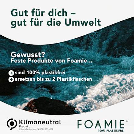 Festes Shampoo Trockenes Haar Foamie