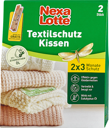 Textilschutz Kissen gegen Motten Nexa Lotte