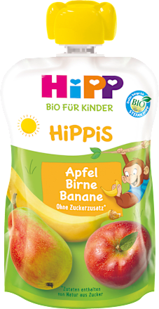 Piure de măr și pară HiPP