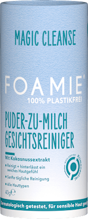 Puder-zu-Milch Gesichtsreiniger Foamie