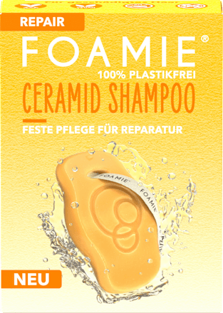Festes Shampoo Repair mit Ceramiden Foamie