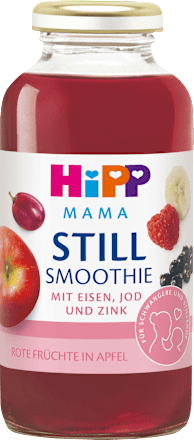 Still Smoothie Rote Früchte in Apfel mit Eisen Hipp Mama