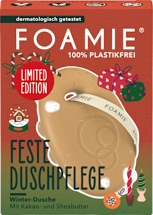  Festes Duschgel Winter-Dusche Foamie