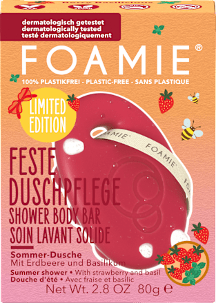 Festes Duschgel Sommer-Dusche Foamie