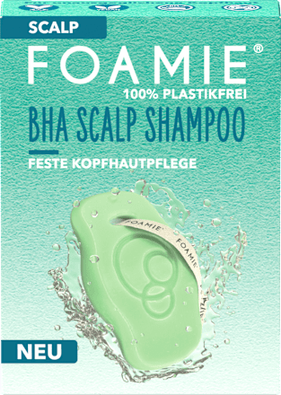 Festes Shampoo Kopfhautpflege mit Salicylsäure Foamie