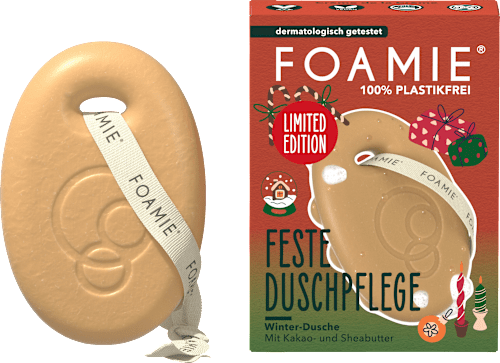  Festes Duschgel Winter-Dusche Foamie